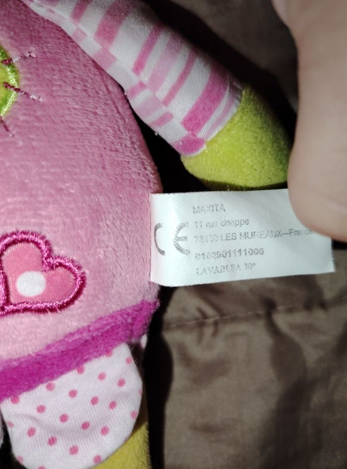 Peluche doudou mouton MAXITA - photo numéro 2