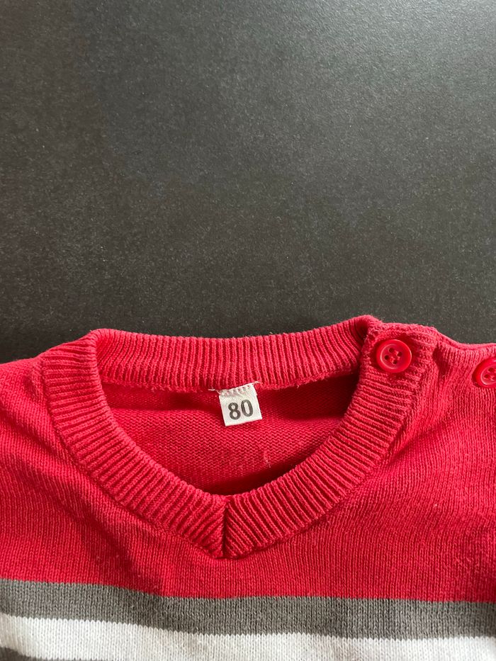 Pull léger été garçon sans marque 18 mois - photo numéro 2