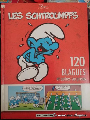 Les Schtroumpfs 120 blagues et autres surprises 2007 EO bd Peyo