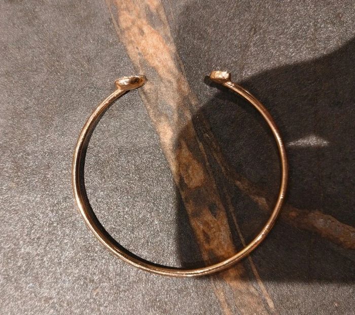 Bracelet jonc coeurs - photo numéro 2