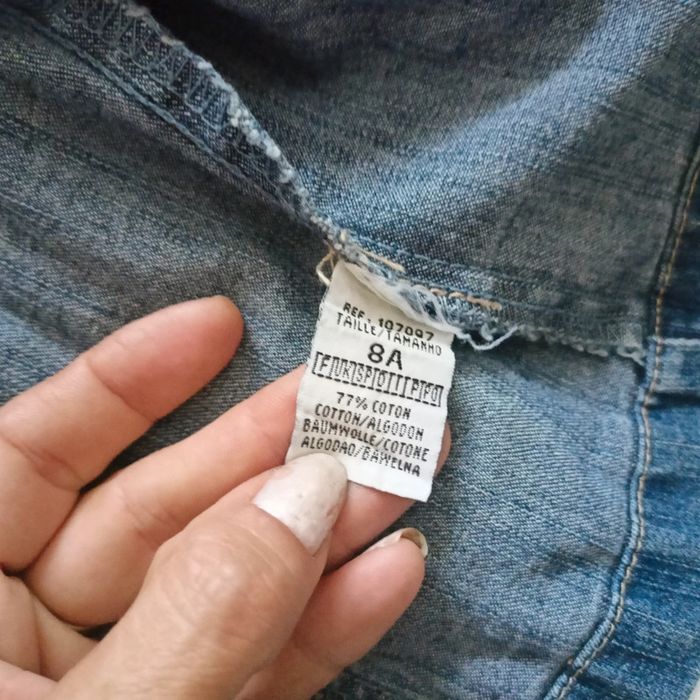 Veste jeans fille 8 ans - photo numéro 4