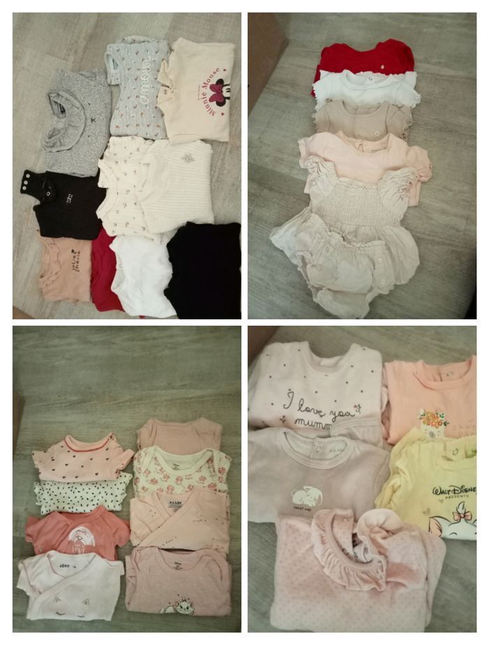 Lot de vêtements fille 1 à 9 mois. - photo numéro 4