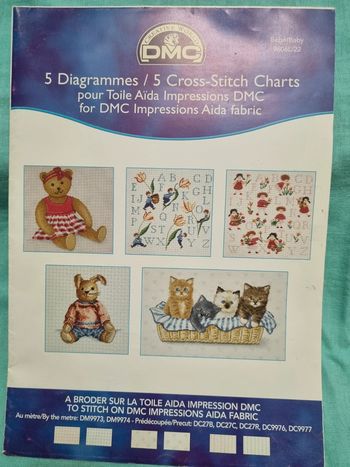 Broderie point de croix pour les enfants
