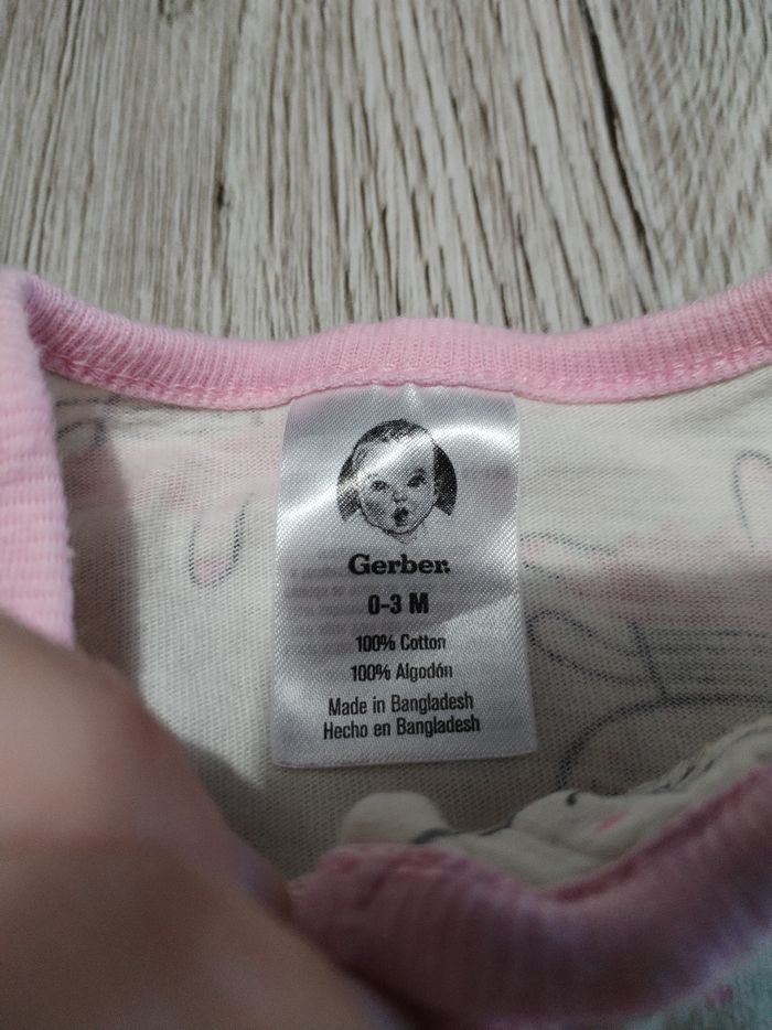 Pyjama 0-3 mois fille - photo numéro 3