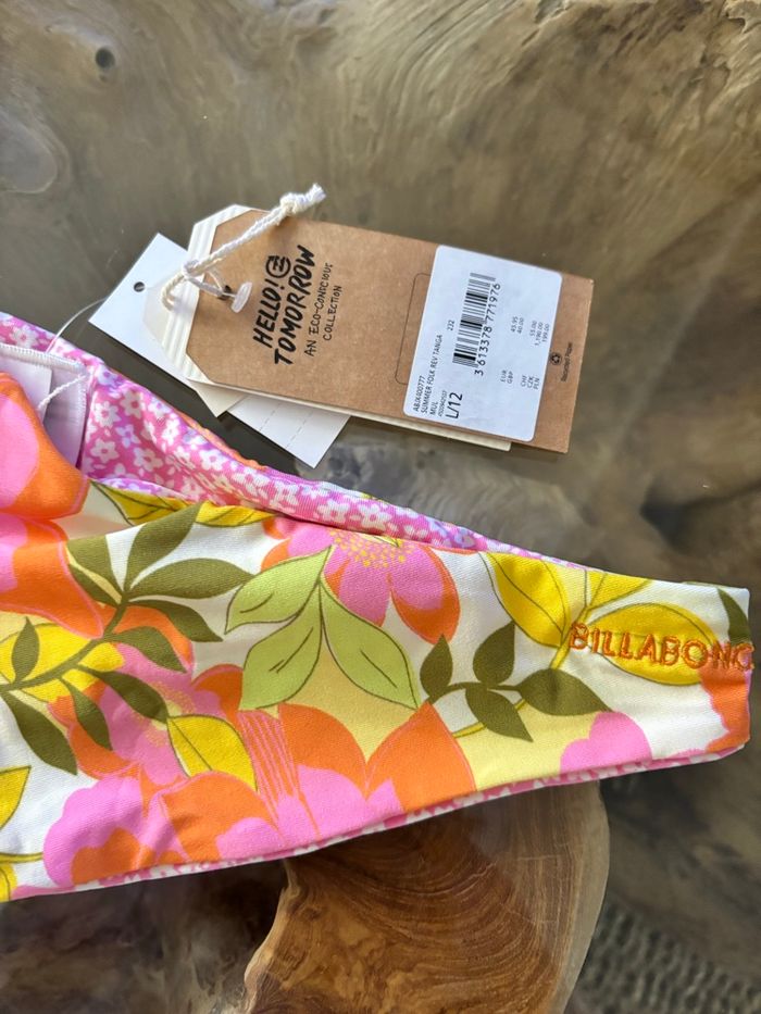 Bas de maillot de bain réversible billabong L - photo numéro 3