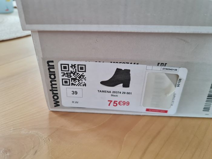 Bottine noir TAMARIS 39 neuve - photo numéro 9