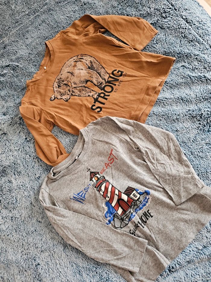 Lot t shirt manches longues Name It