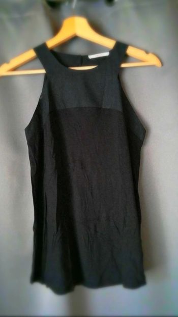 Débardeur dentelle noir