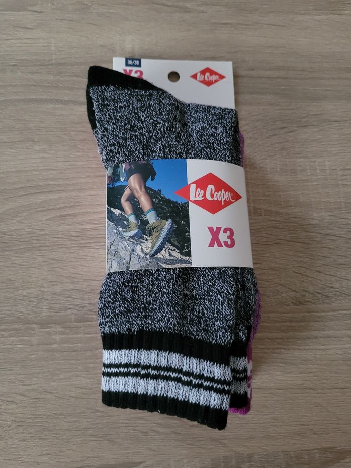 Lot de 3 paires de chaussettes en 36/38