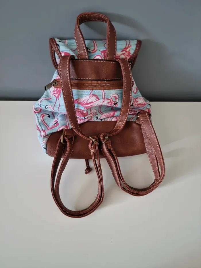 Petit sac à dos flamant rose 🦩 - photo numéro 2