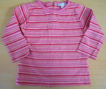 T-shirt fille manches longues 12-18 mois / Kimbaloo