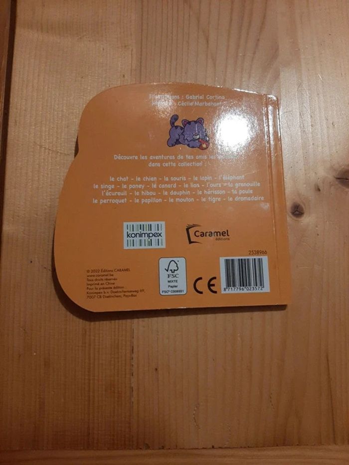 Livre bébé misti le chat offert - photo numéro 5