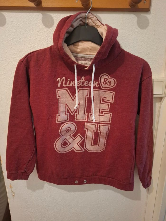 Sweat à capuche 14 ans