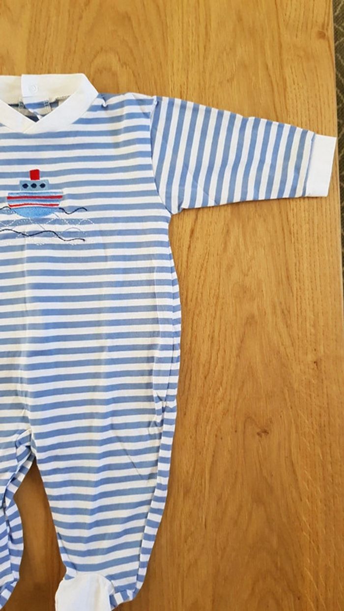 Lot 4 pyjamas grenouillères bébé 3 mois - photo numéro 17