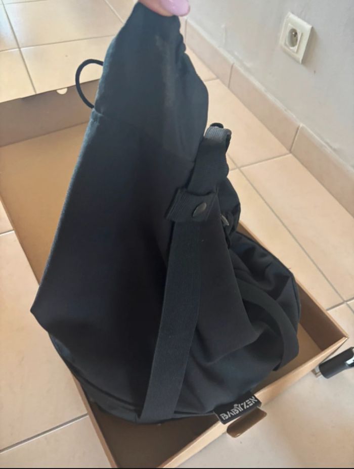 Sac noir babyzen pour yoyo avec roulette - photo numéro 4