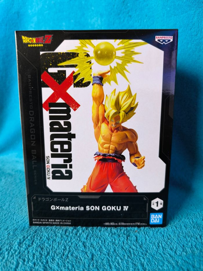 Figurine Dragon Ball Z – Son Goku Super Saiyan – GXmateria – Banpresto – Officielle Japon