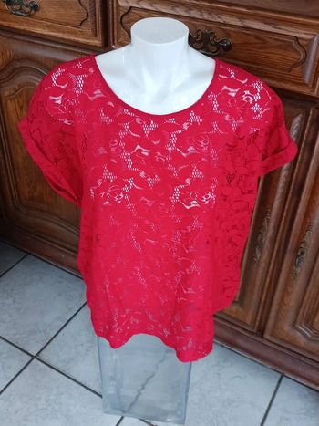 Tee shirt en broderie taille40/l Suzannegrae