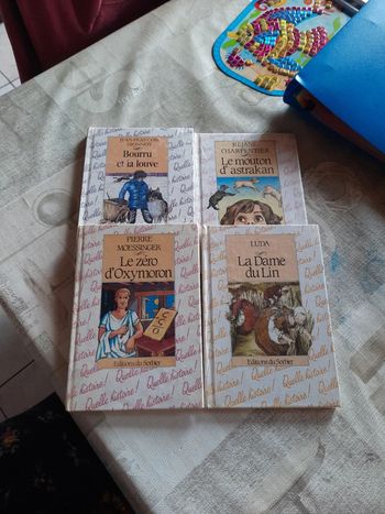 Lots de 4 livre