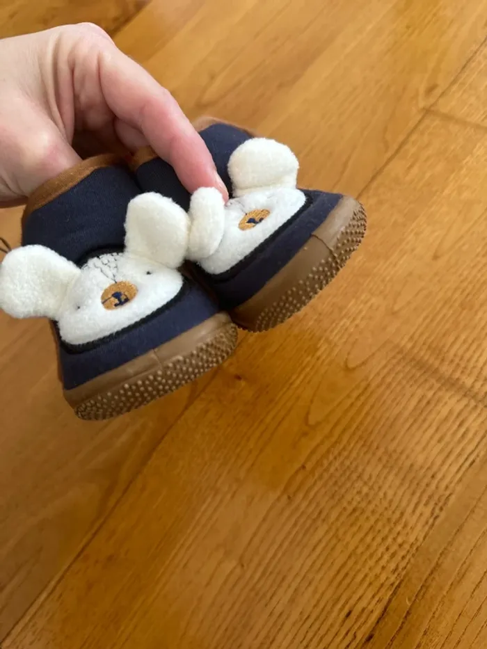 Pantoufles, Bébé taille 19 - photo numéro 4