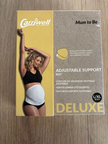 Ceinture grossesse ventrale ajustable