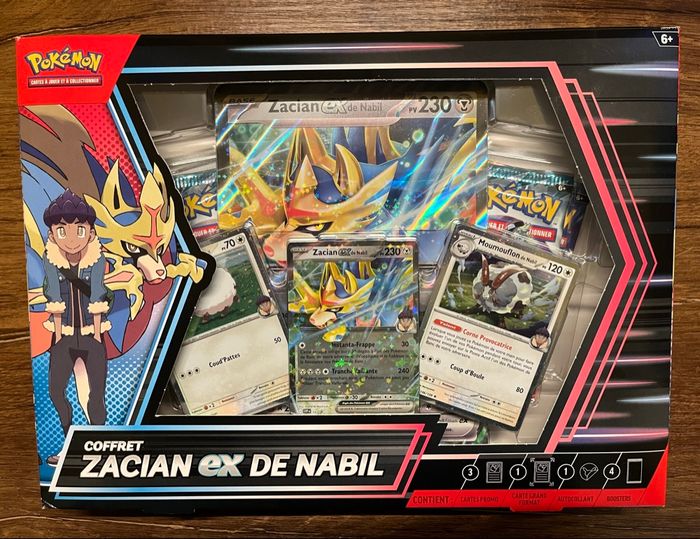Lot de 2 Coffret Zacian ex de Nabil - photo numéro 3