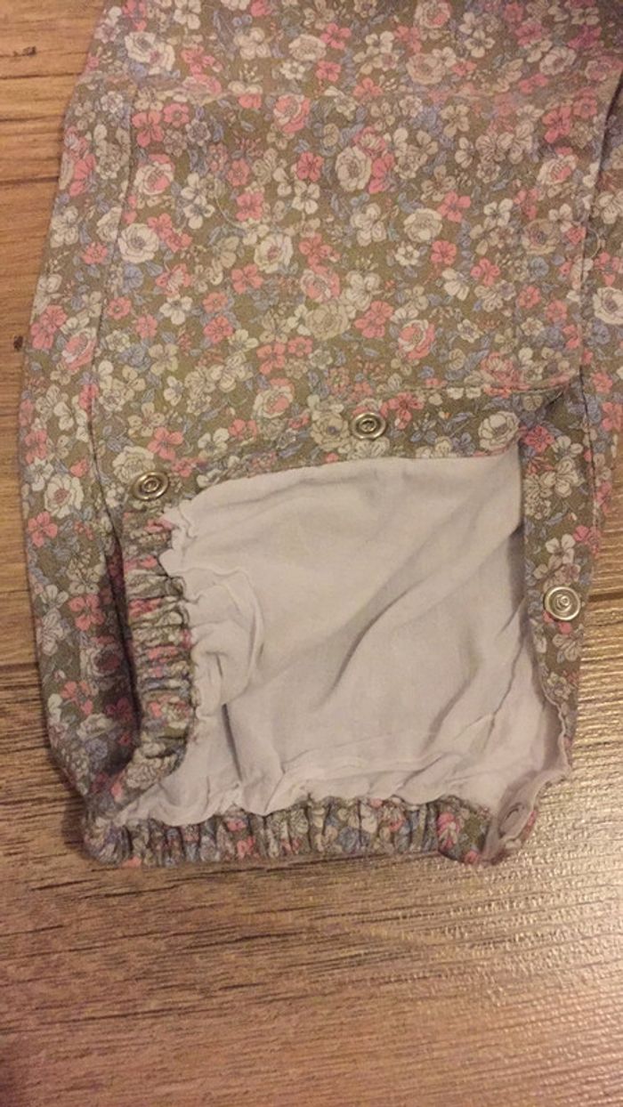 Superbe salopette liberty 15 mois /80cm CHICCO - photo numéro 2