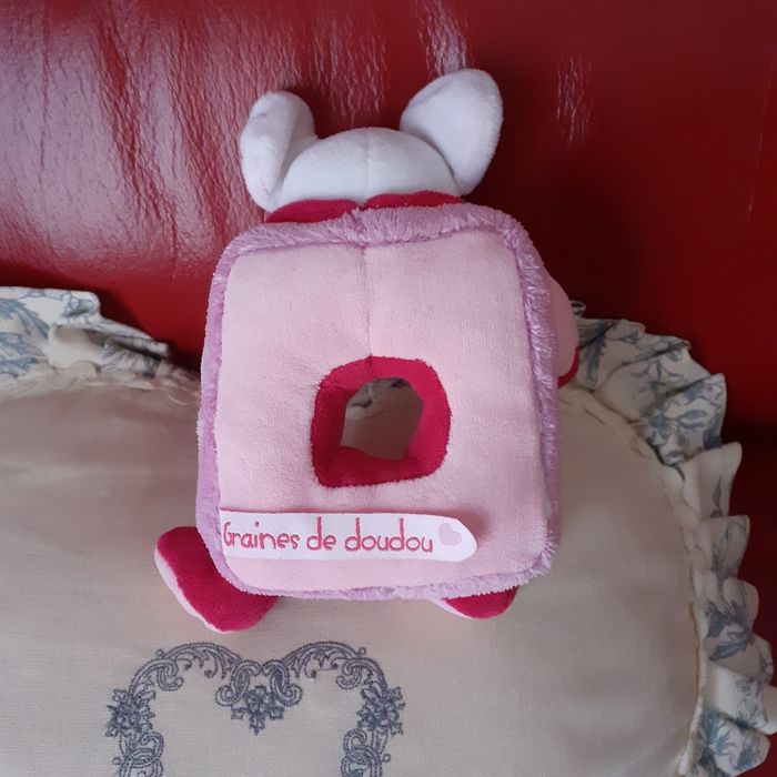 Doudou et Cie :Hochet "Petite Souris "avec grelot - photo numéro 5