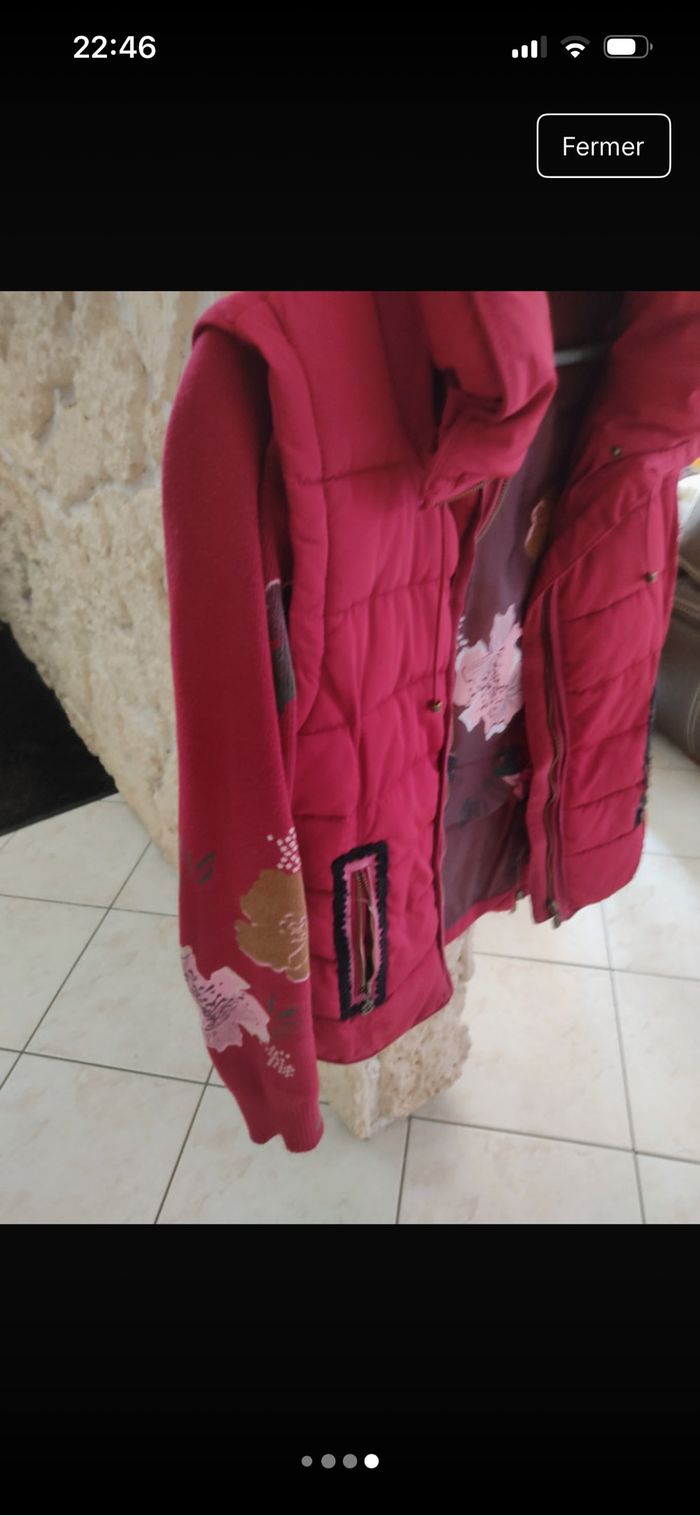 Veste matelassée 2en 1 desigual - photo numéro 4