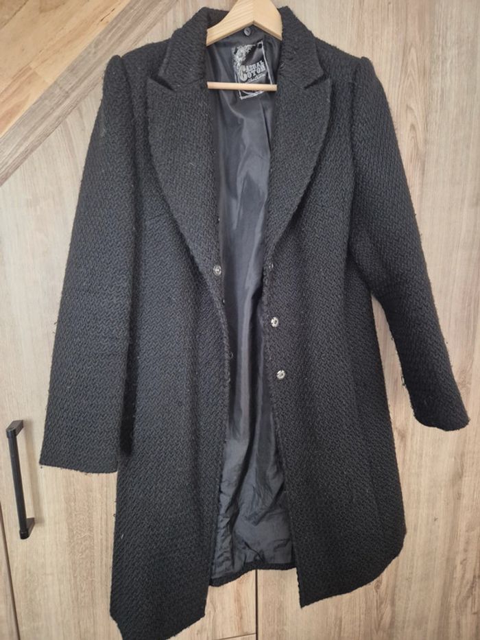 Manteau gris taille 40 - photo numéro 2