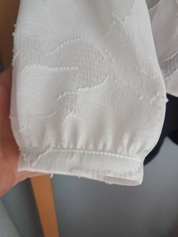 Balzac blouse blanche été T.36/38 neuve - photo numéro 6