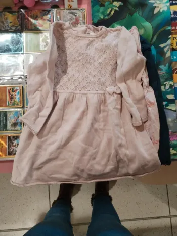 Robe rose chaude