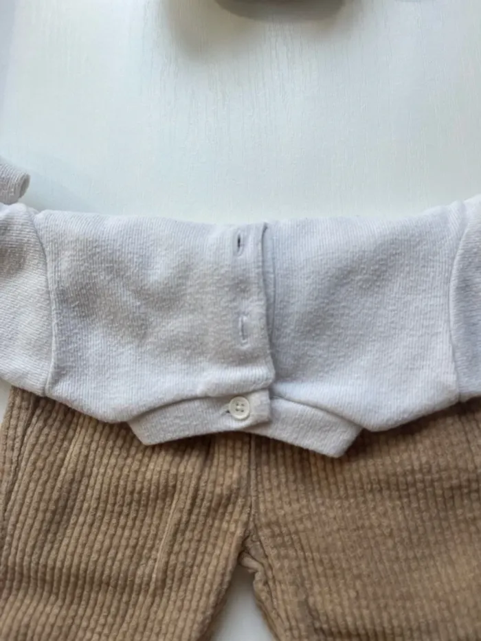 Ensemble beige 6 mois - photo numéro 4