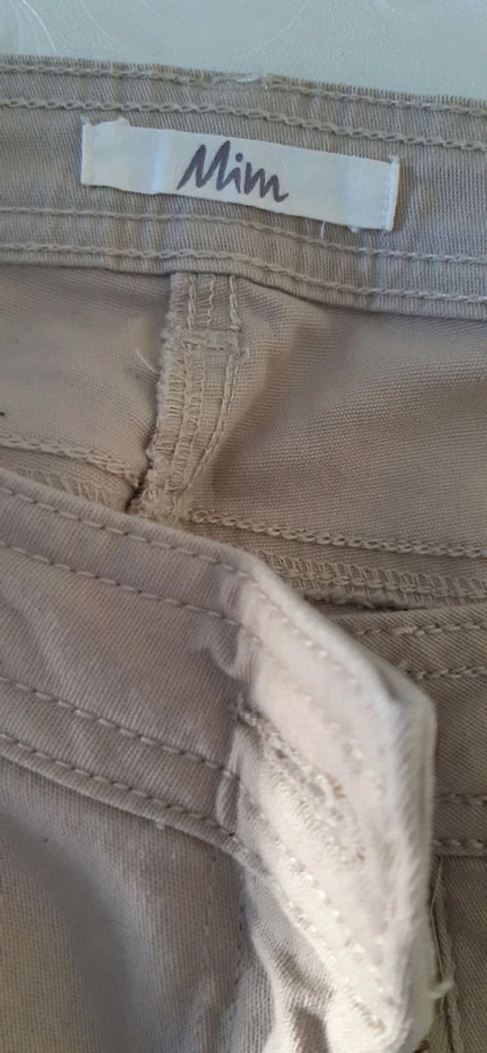 Pantalon beige taille 40 - photo numéro 3