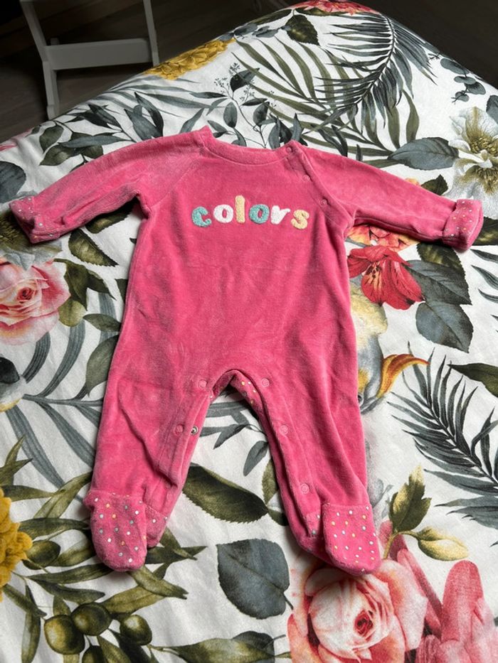 Pyjama velours Colors