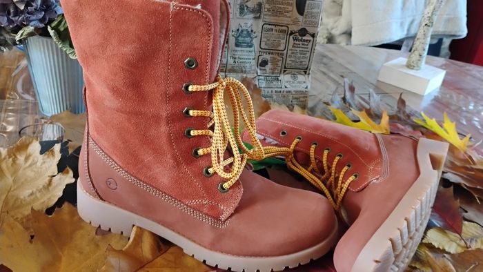 Chaussures femme bottines marron T 40 - photo numéro 2