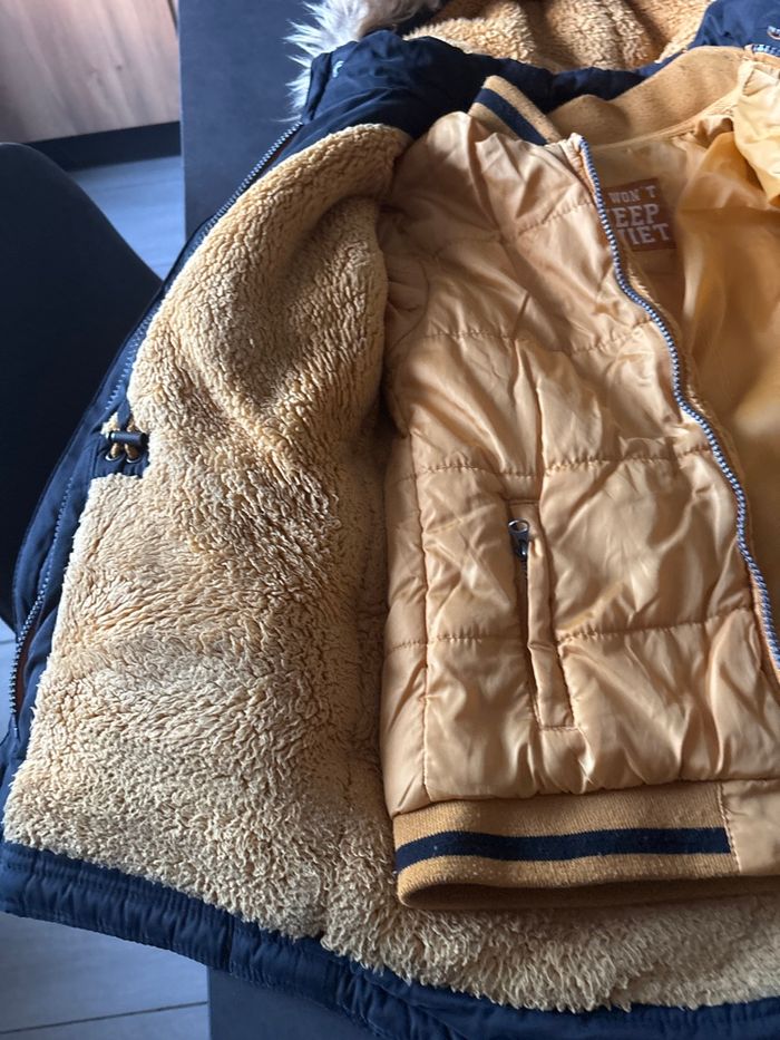 Manteau hiver avec doublure qui s enlève - photo numéro 2