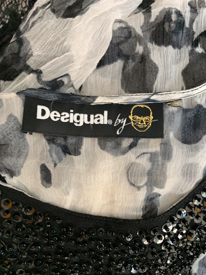 Robe transparente Desigual Taille 40 - photo numéro 3