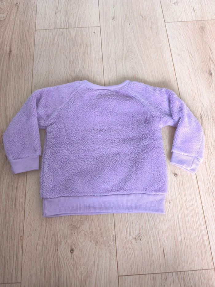 Pull chaud et doux fille koalas mauve Pekkle - 12-18 mois - photo numéro 3