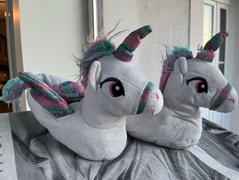 Chaussons licorne 