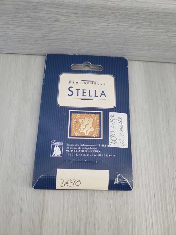 Demi semelle en cuir Stella Famaco taille 41-42