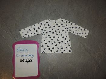 tee shirt disney baby taille 6 mois