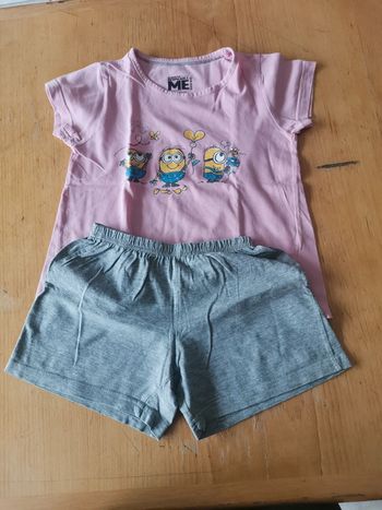Pyjama fille 4 ans les Minions