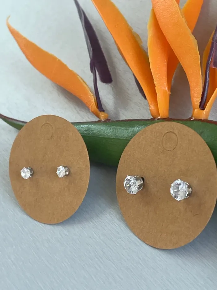 Lot de 2 paires de boucles d’oreilles neuves - photo numéro 2