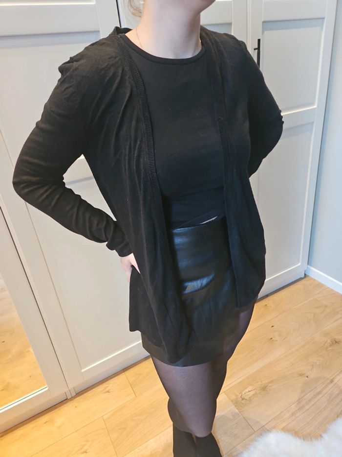 Gilet noir camaïeu taille M