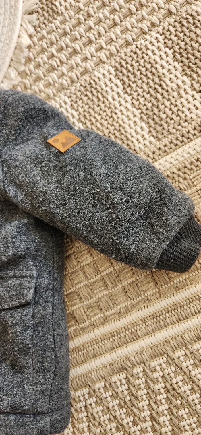 Manteau Garçon 12mois Kiabi Gris - photo numéro 4