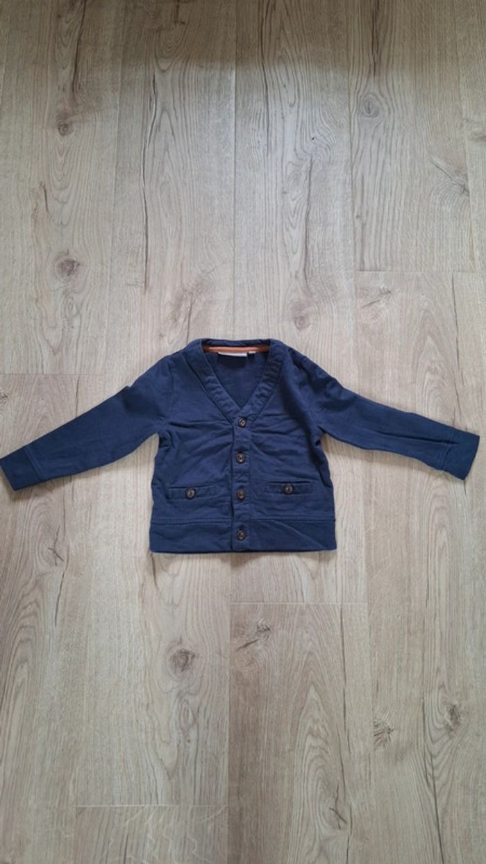 Veste marine 12mois TBE