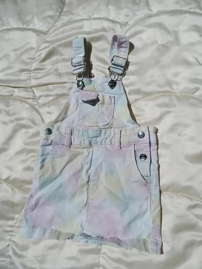 Salopette multi couleurs 3 ans Kiabi