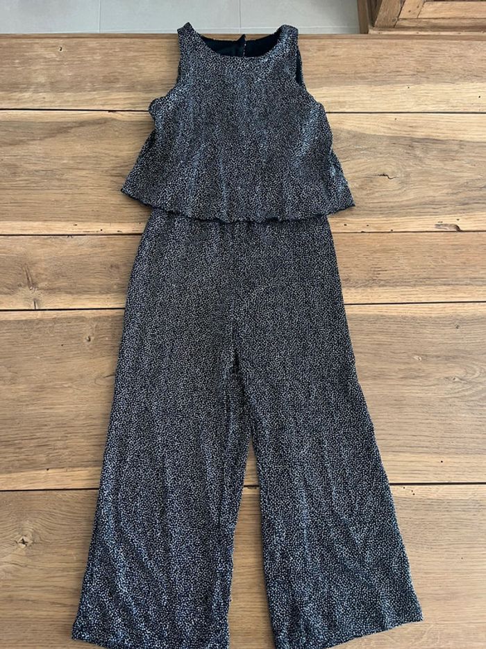 Combinaison noire à paillettes Zara