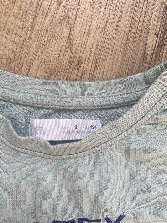 T shirt 9 ans zara ample style oversize - photo numéro 3