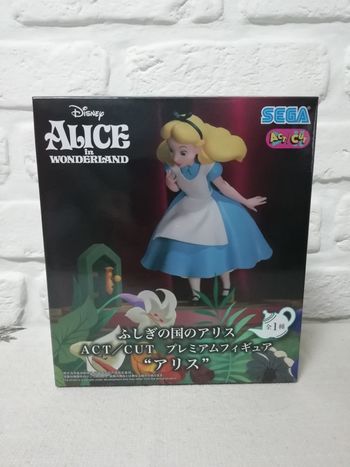 Figurine Disney Alice au Pays des Merveilles Act/Cut Sega